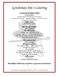 the PDF - Gentleman Jim`s