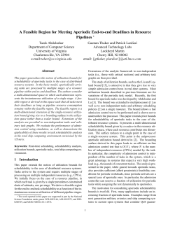 A Feasible Region for Meeting Aperiodic End-to-end