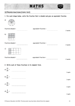 assessment activity - Pearson Schools and FE Colleges