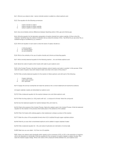 barium chloride solution is added to a dilute sulphuric acid. Q. 2