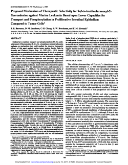 fluoroadenine against Murine Leukemia Based