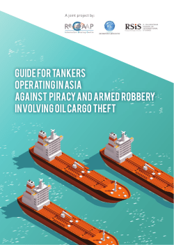 Guide for Tankers Operating in Asia Against Piracy and Armed