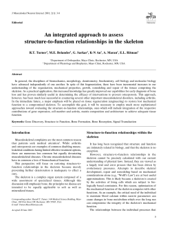 An integrated approach to assess structure-to