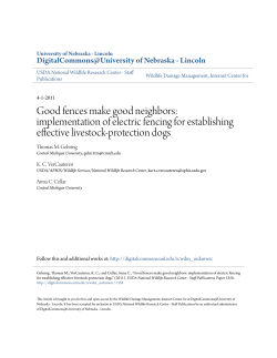 Good fences make good neighbors: implementation of electric