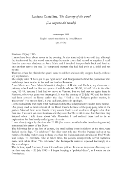 Luciana Castellina, The discovery of the world (La