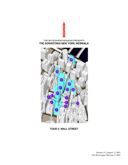 wall street - The Skyscraper Museum