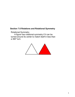 Section 7.6 Rotations and Rotational Symmetry Rotational