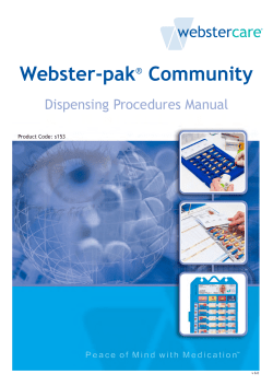Webster-pak Community