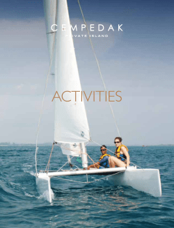 activities - Cempedak Island