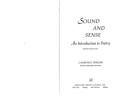 Sound and Sense: An Introduction to Poetry (1969)