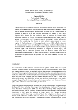 Syamsul Arifin Postgraduate Program of