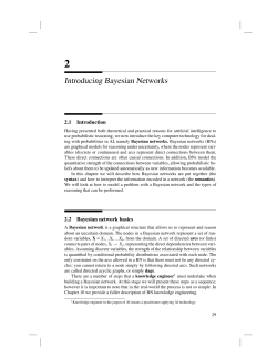 Introducing Bayesian Networks
