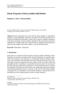 Elastic Properties of Polycrystalline Solid Helium