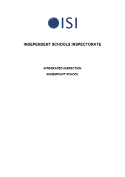 independent schools inspectorate