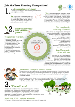 Join the Tree Planting Competition! - Plant-for-the