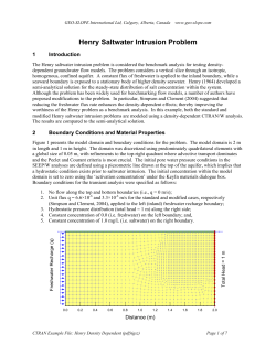 Henry Density Dependent - Geo