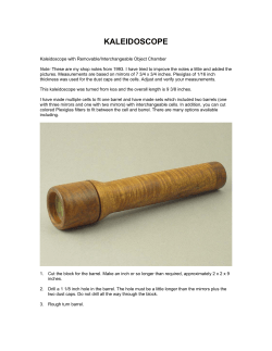 kaleidoscope - Woodturner`s Resource