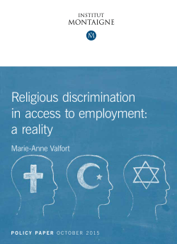 Religious discrimination in access to