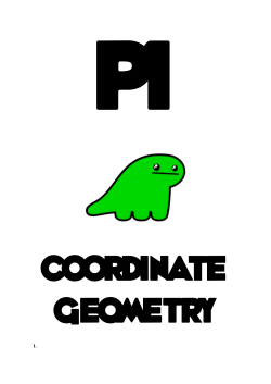 P1 Revision Pack 2 - Coordinate Geometry