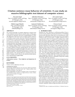 Citation sentence reuse behavior of scientists: A