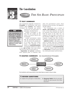 Chapter 3, Section 1: Guide to the Essentials
