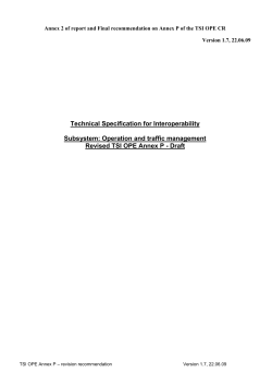 Annex 2 - European Railway Agency