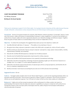 Guest Speaker`s Briefing