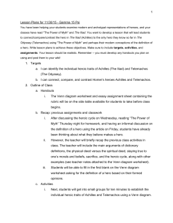 Lesson Plans for 11-30-15