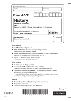 Question paper - Edexcel
