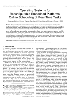 Operating Systems for Reconfigurable