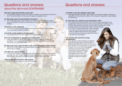 Questions and answers Questions and answers