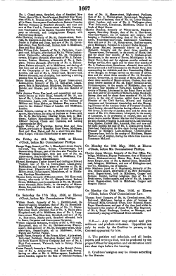 On Friday the 16th May, 1856, at Eleven ` o`Clock, before Mr