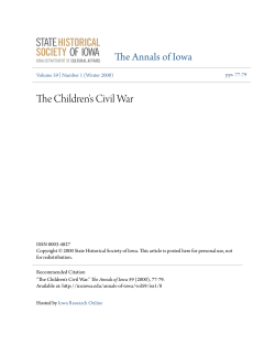 The Children`s Civil War