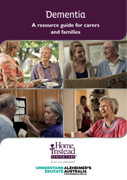 Dementia_A resource guide for carers and families