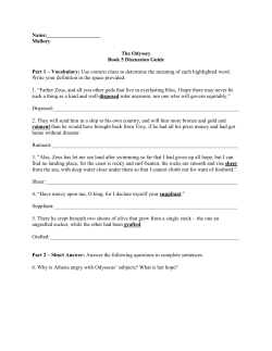 Mallory The Odyssey Book 5 Discussion Guide Part 1