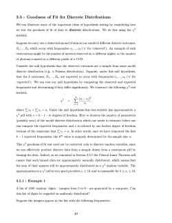 3.5 : Goodness of Fit for Discrete Distributions We can illustrate