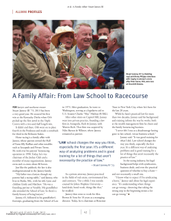 A Family Affair: Stuart Janney III