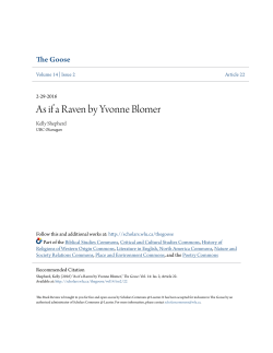 As if a Raven by Yvonne Blomer