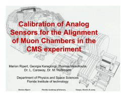 Compact Muon Solenoid - Florida Institute of Technology