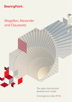 Magellan, Alexandre and Clausewitz