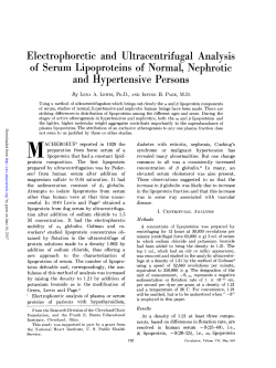 and Hypertensive Persons