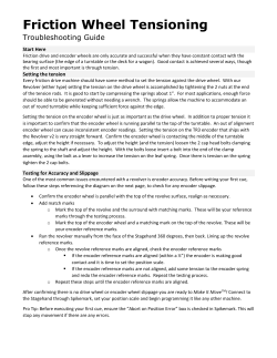 Friction Wheel Tensioning