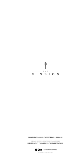 18% gratuity added to parties of 8 or more we can