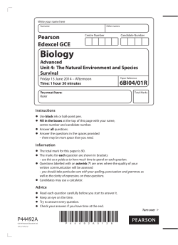 Question Paper - Edexcel