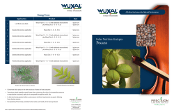 Foliar Nutrition Strategies [Pecans]