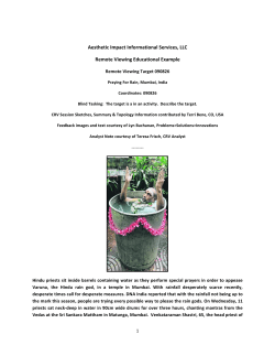 Aesthetic Impact Informational Services, LLC Remote Viewing