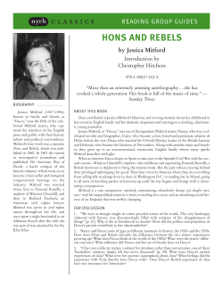 HONS AND REBELS