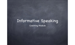 Informative Speaking Module.key