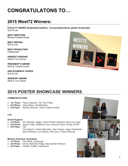 see list of student winners!