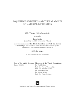 inquisitive semantics and the paradoxes of material implication